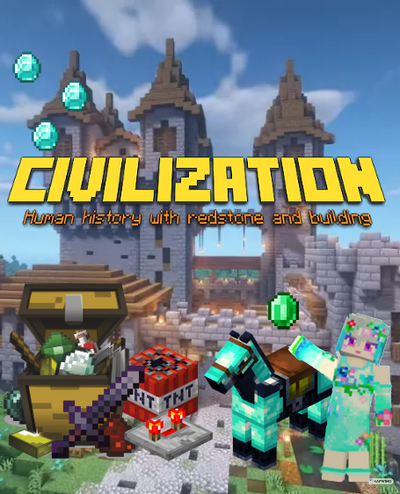Build a Civilization Together in Minecraft™