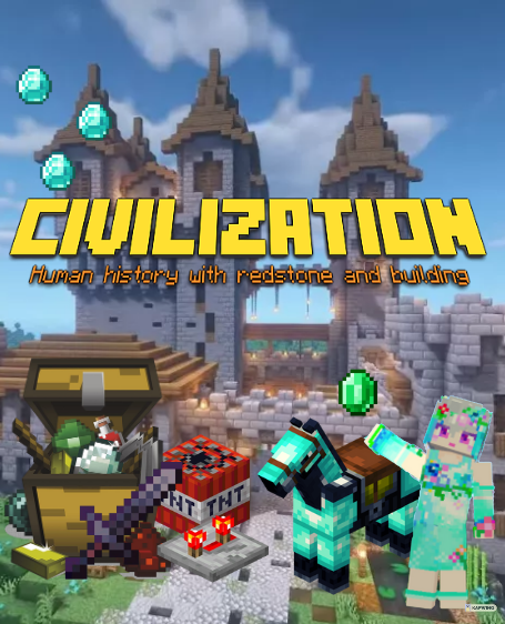 Build a Civilization Together in Minecraft™