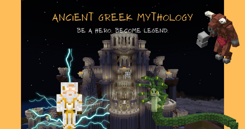 Step Into the Myths of Ancient Greece — in Minecraft™!